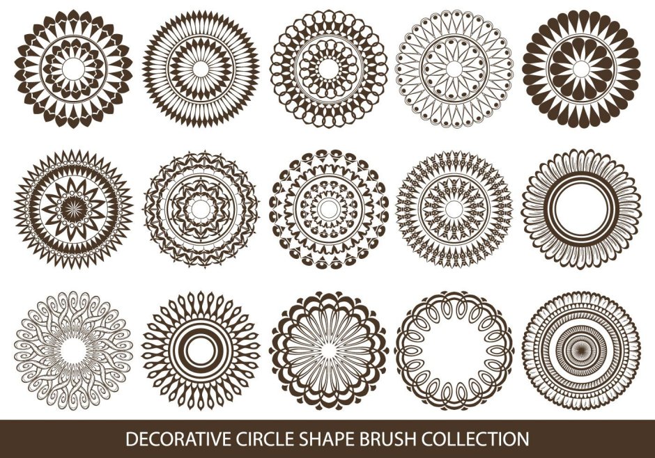 Circle brush shape