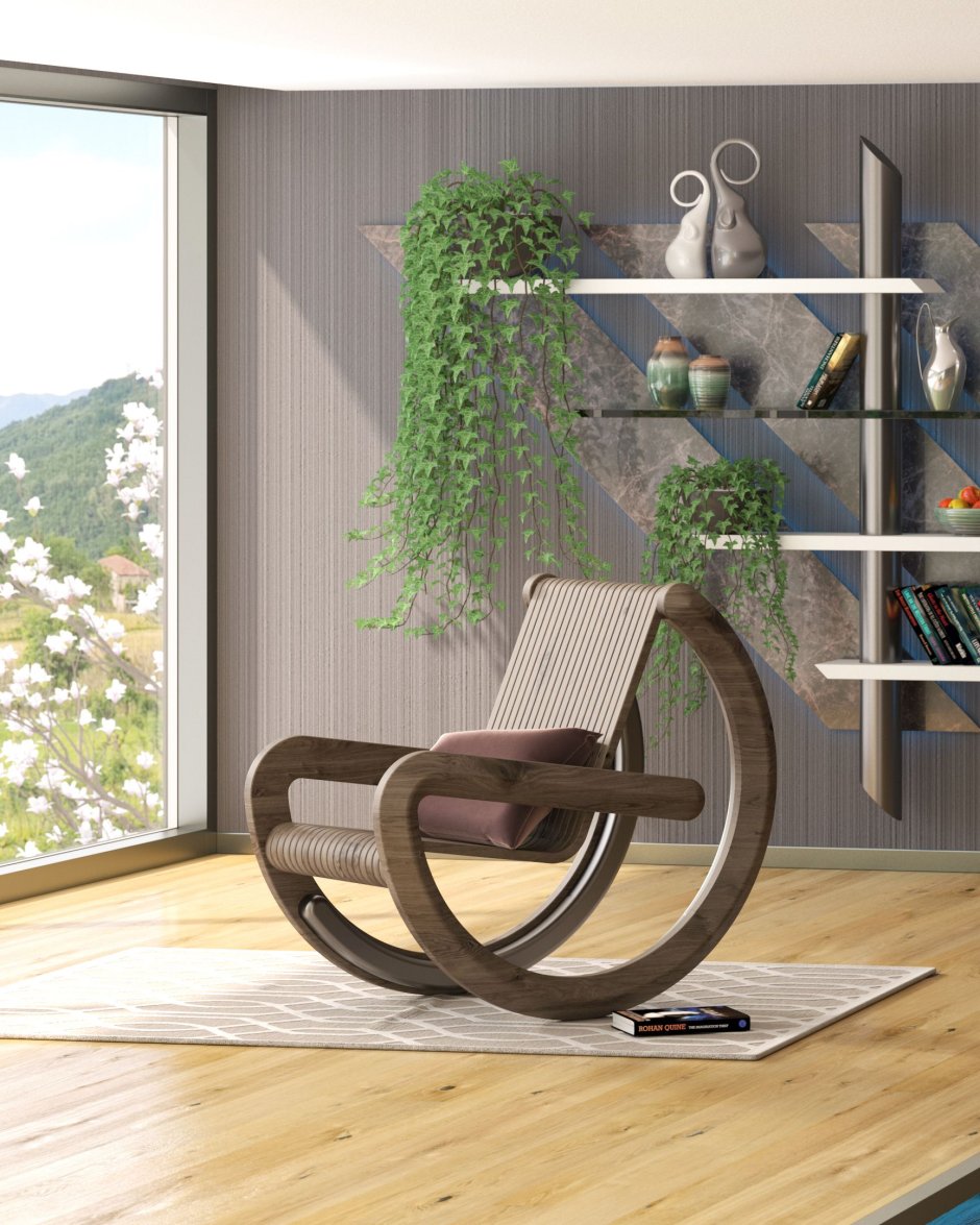 Outdoor rocking chair