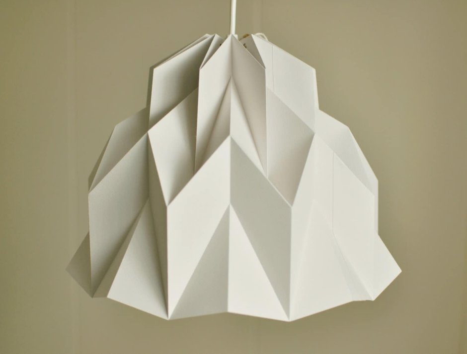 White origami paper