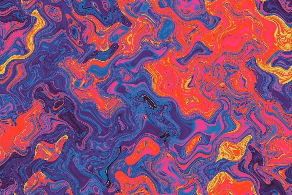 Psychedelic rainbow background