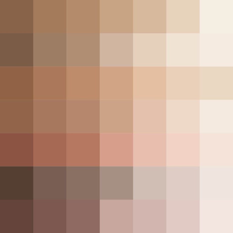 Brown grain color