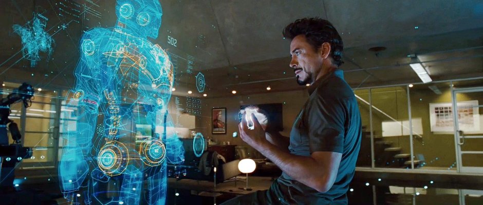 Tony stark hologram