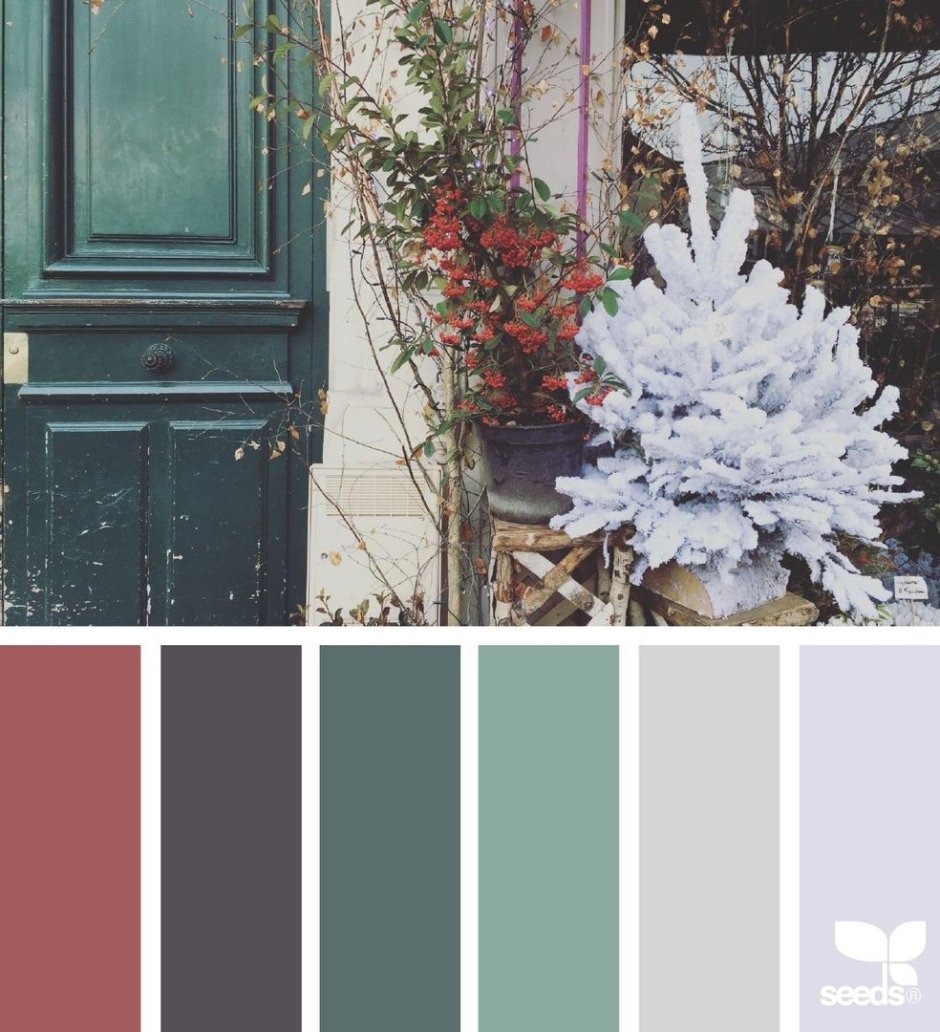 Winter colour palette