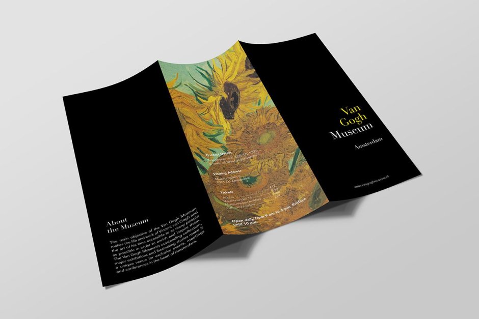 Yellow brochure