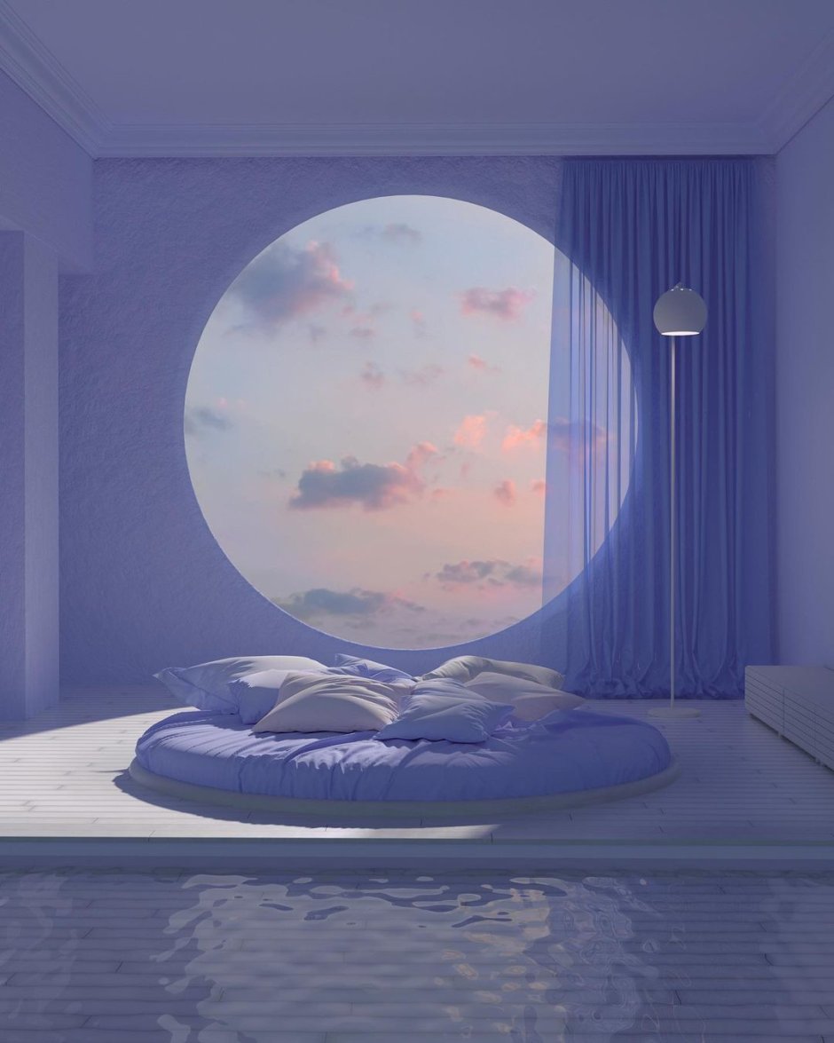 Room purple aesthetic