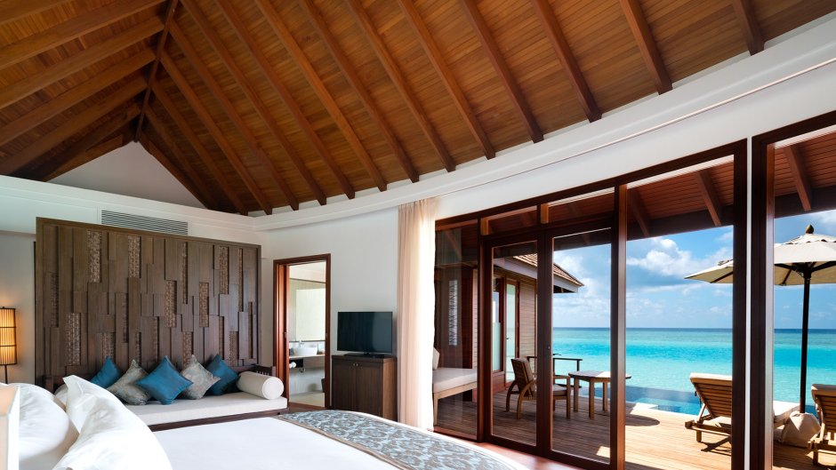 Island beach house maldives
