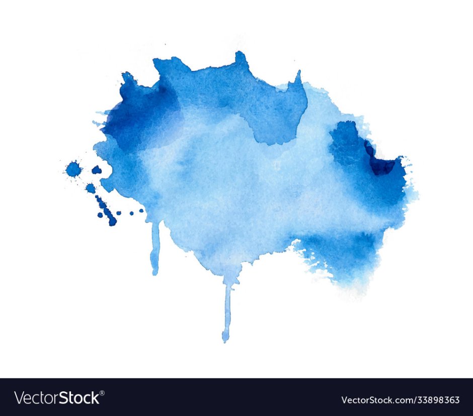 Watercolor stains