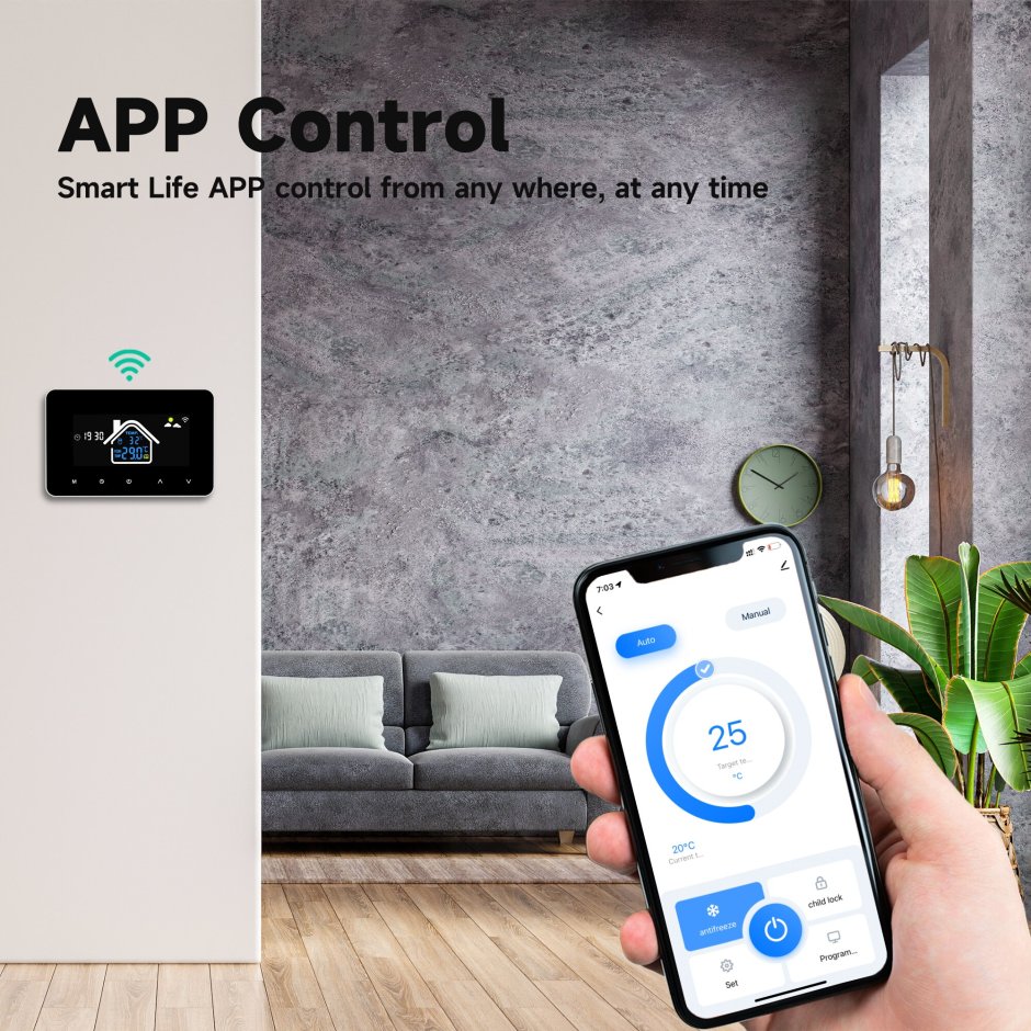 Temperature control in smart home