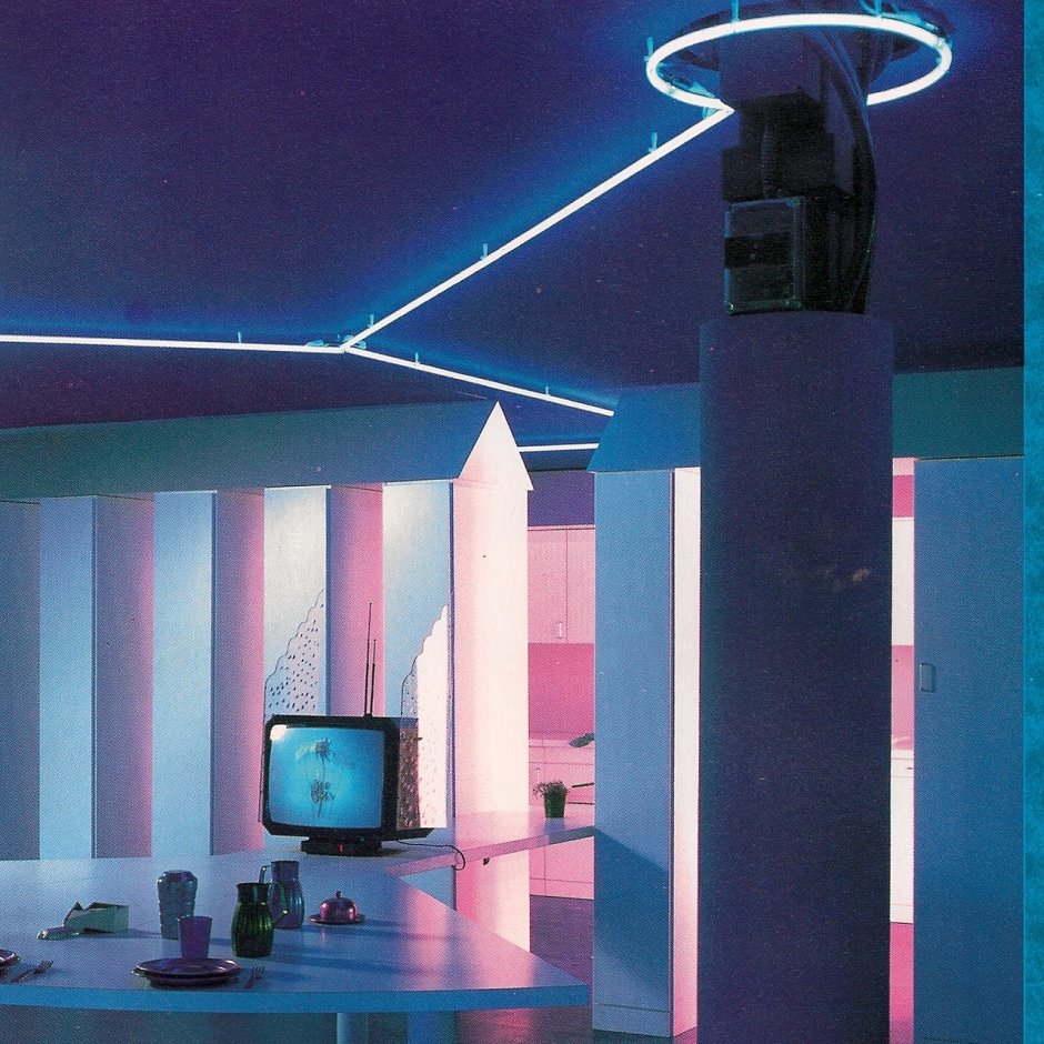 Synthwave room