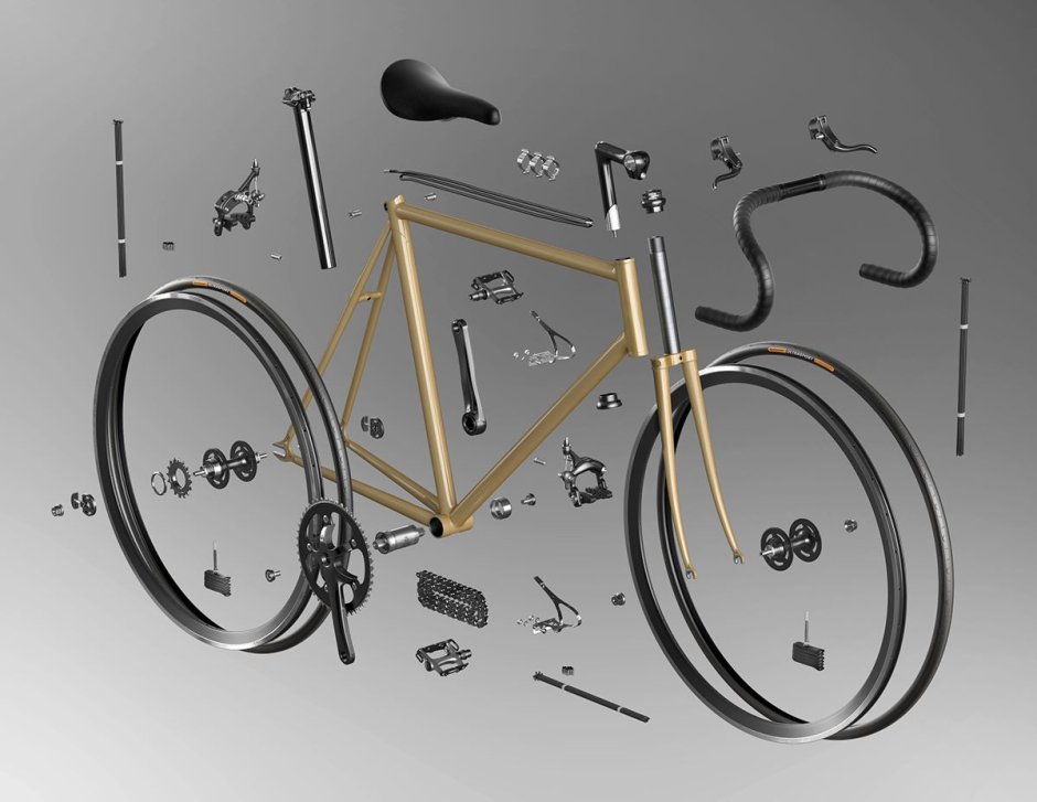 Bicycle design art
