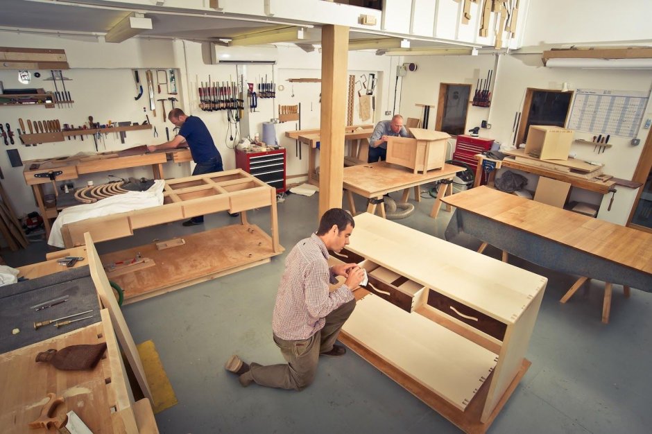 Furniture manufacturing industry