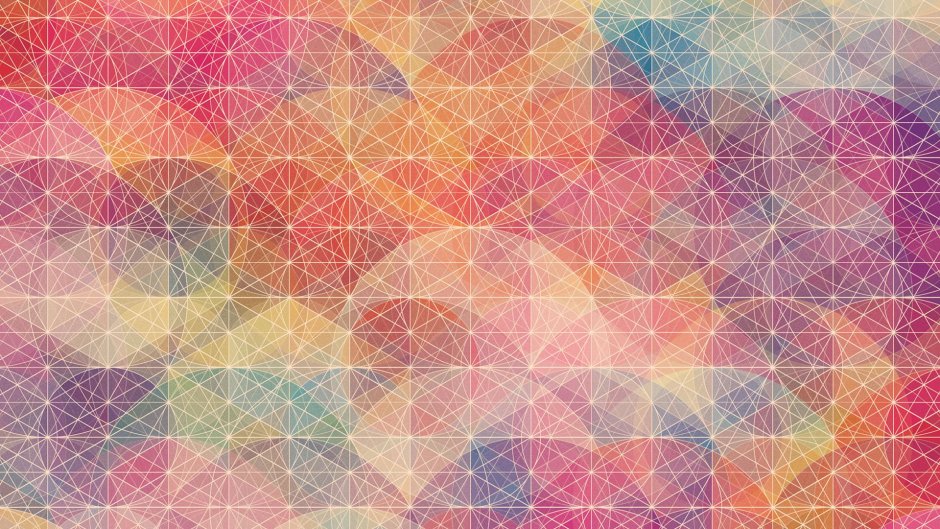 Digital geometric pattern