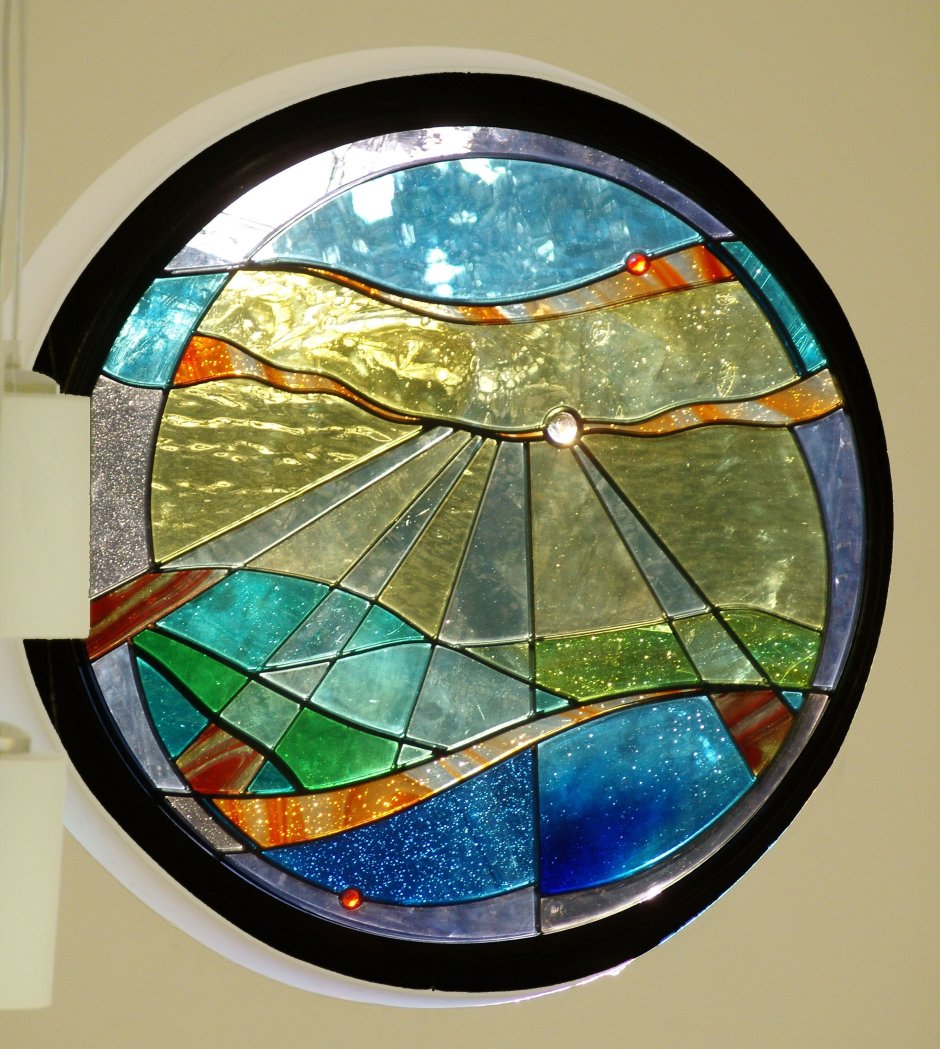 Mosaic stained glass