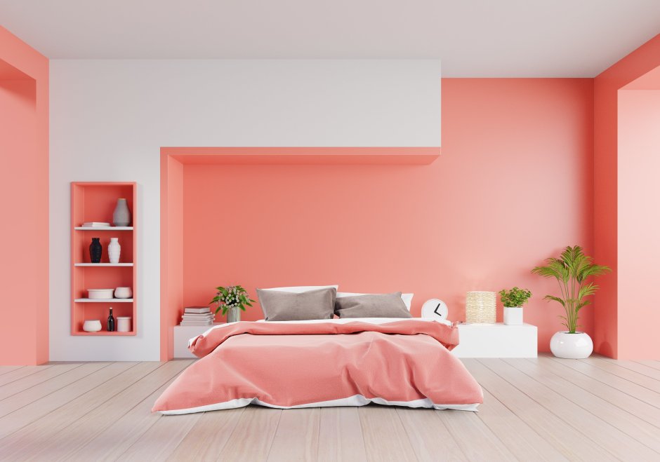 Coral wall color
