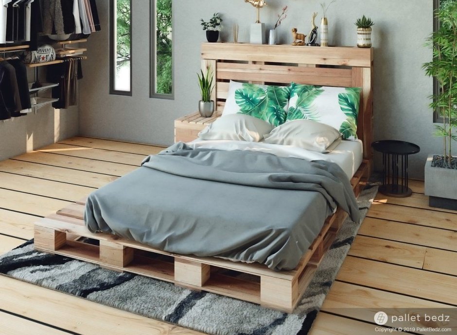 Pallet bed design