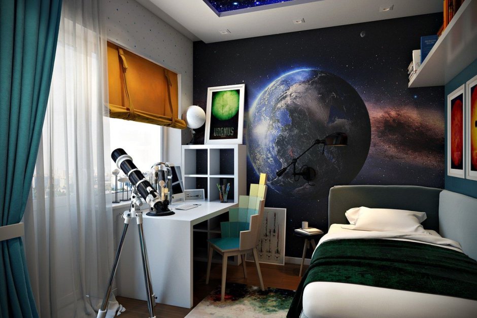 Galaxy bedroom