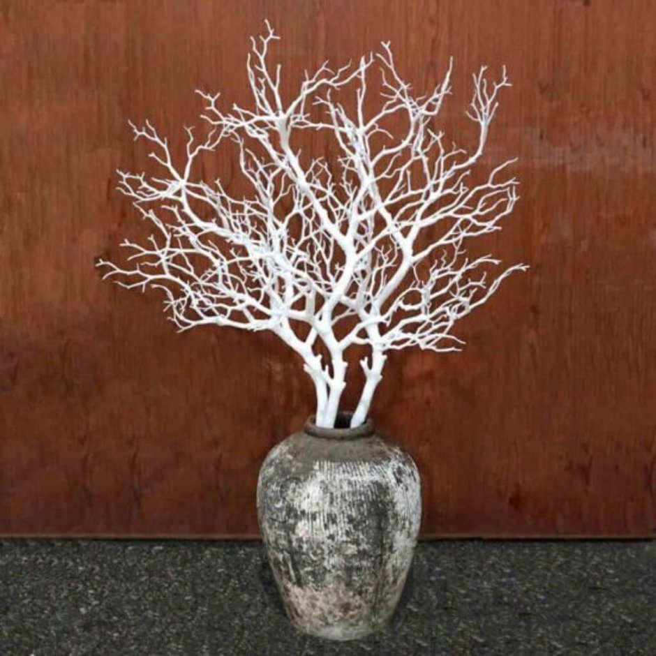 Tree branch vase