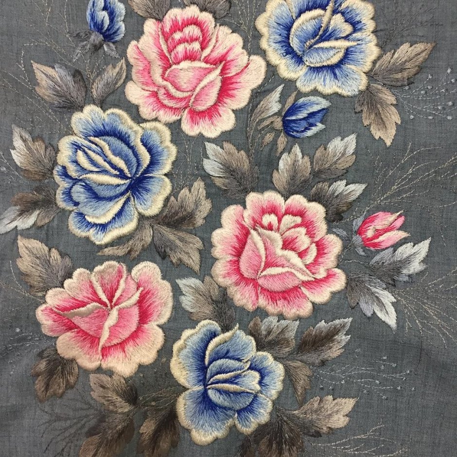 Folk embroidery pattern