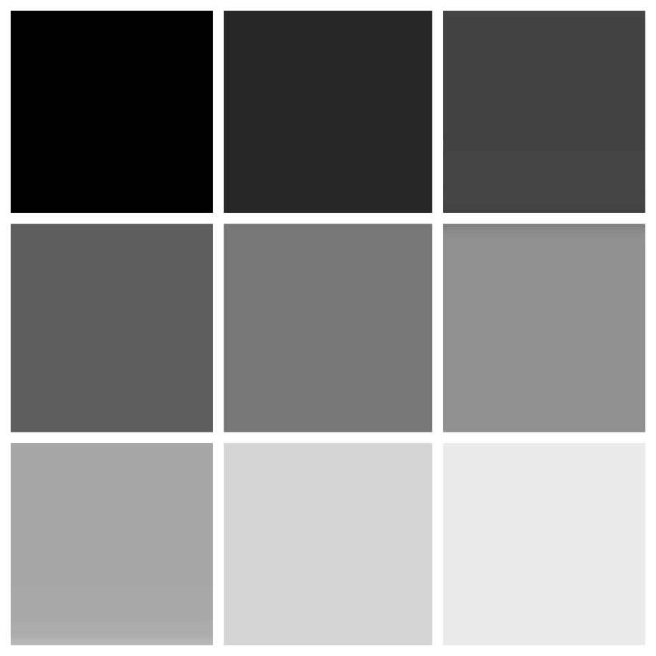 Grey color contrast