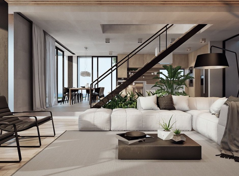 Luxury duplex apartment