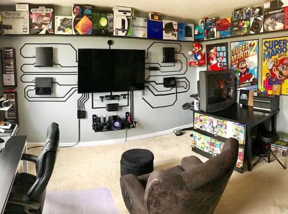 Playstation room design