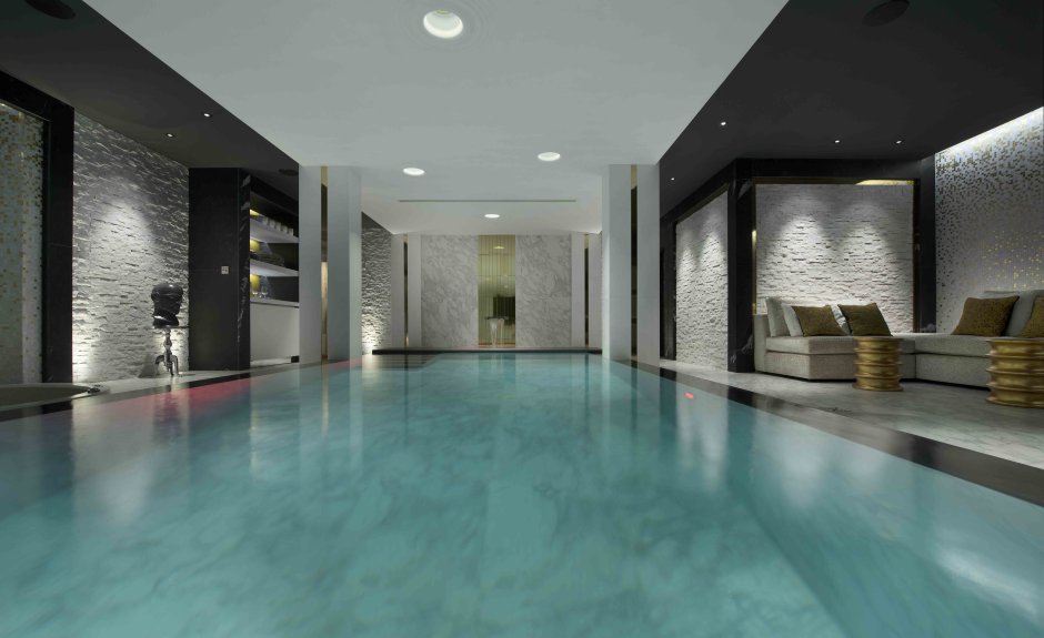 Swimming pool interior design