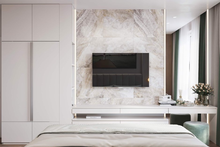 Marble wall panel