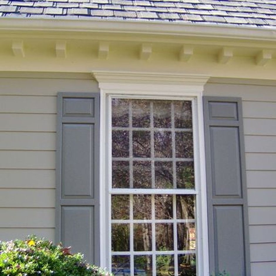 Exterior window trim