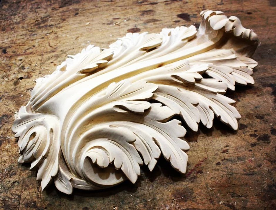 Wood carving design