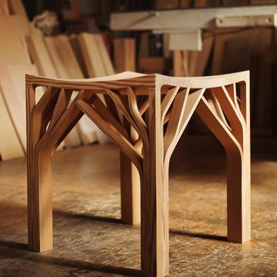 Wood furniture workshop