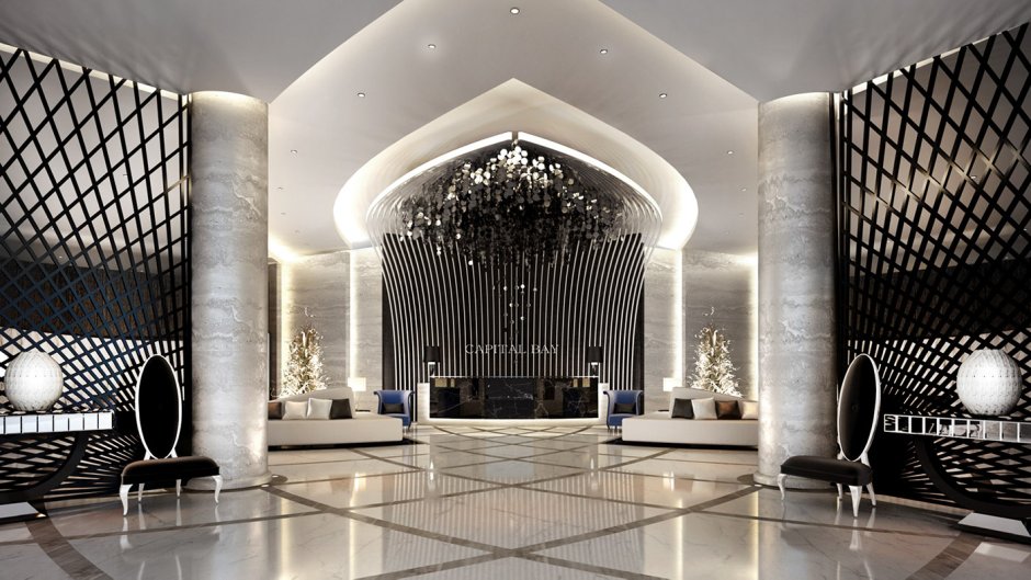 Luxury lobby design