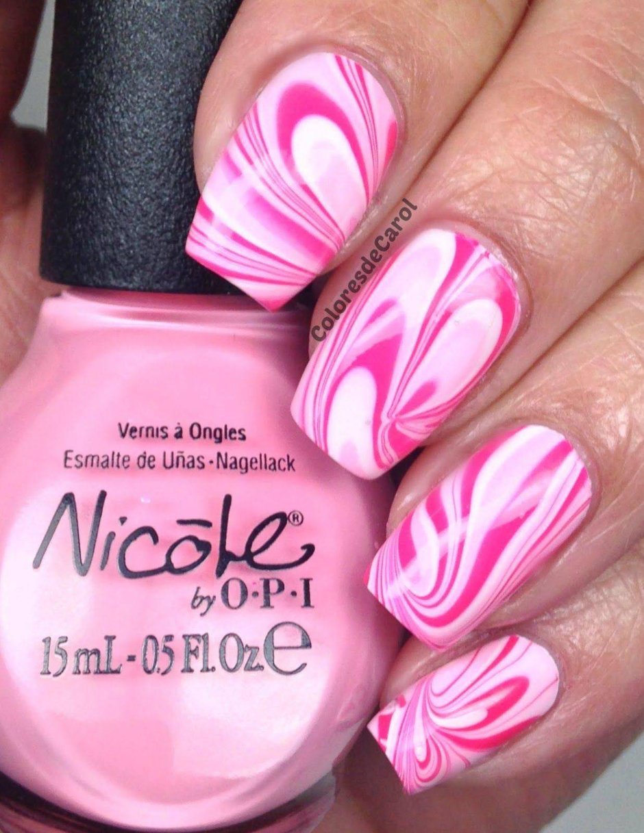 Pink swirl