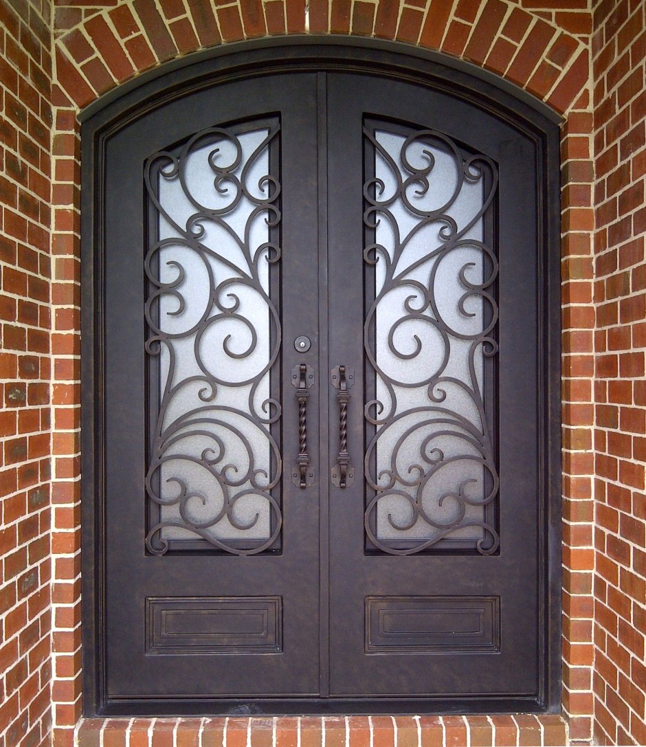 Iron door design