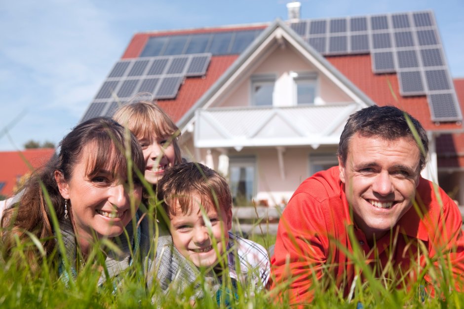 Solar energy house family