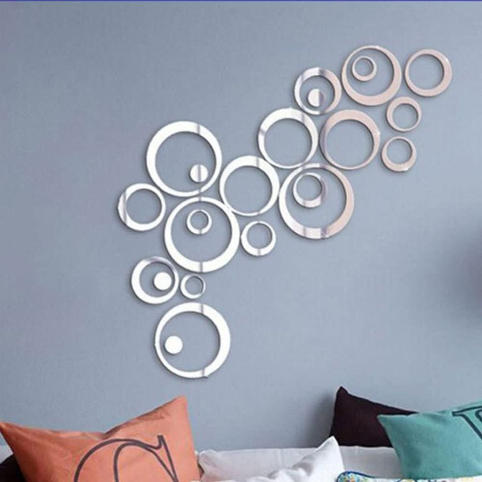 Mirror wall stickers