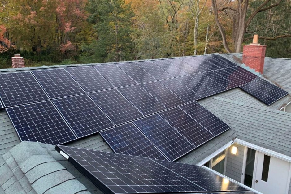 Solar home roof