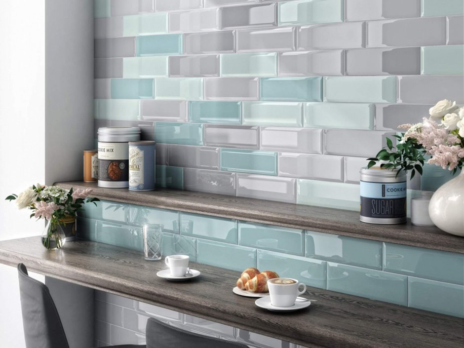 Ceramic kitchen wall