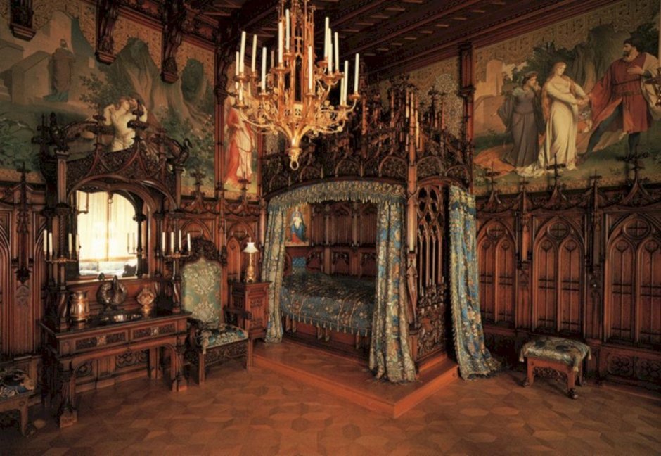 Medieval castle room