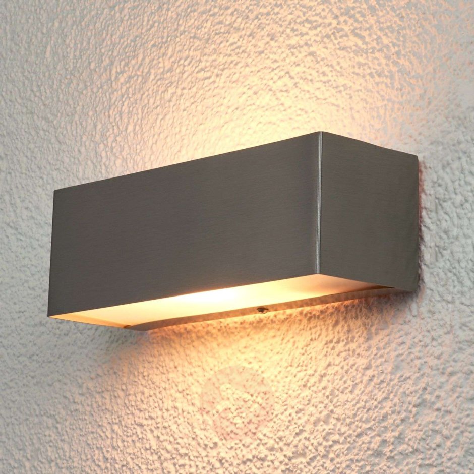 Rectangular wall lamp