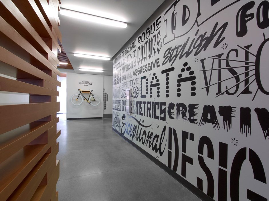 Typography wall
