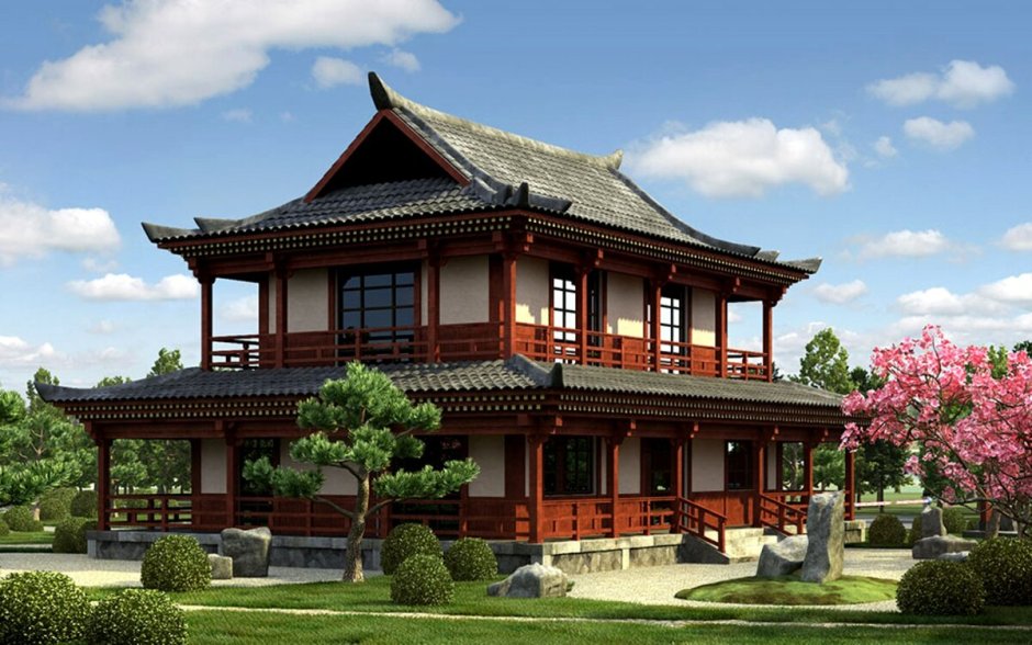 Old chinese house