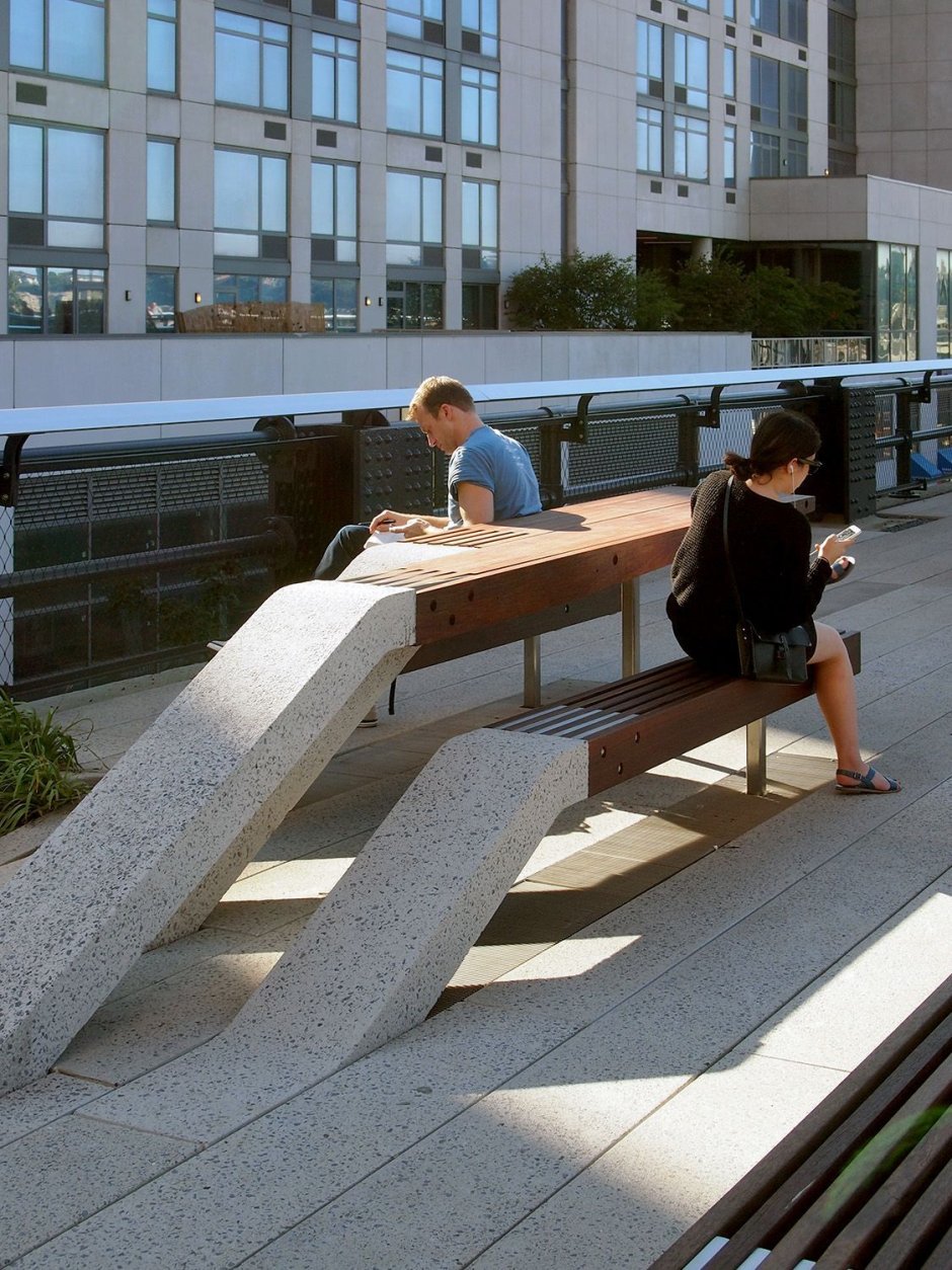 Park bench design
