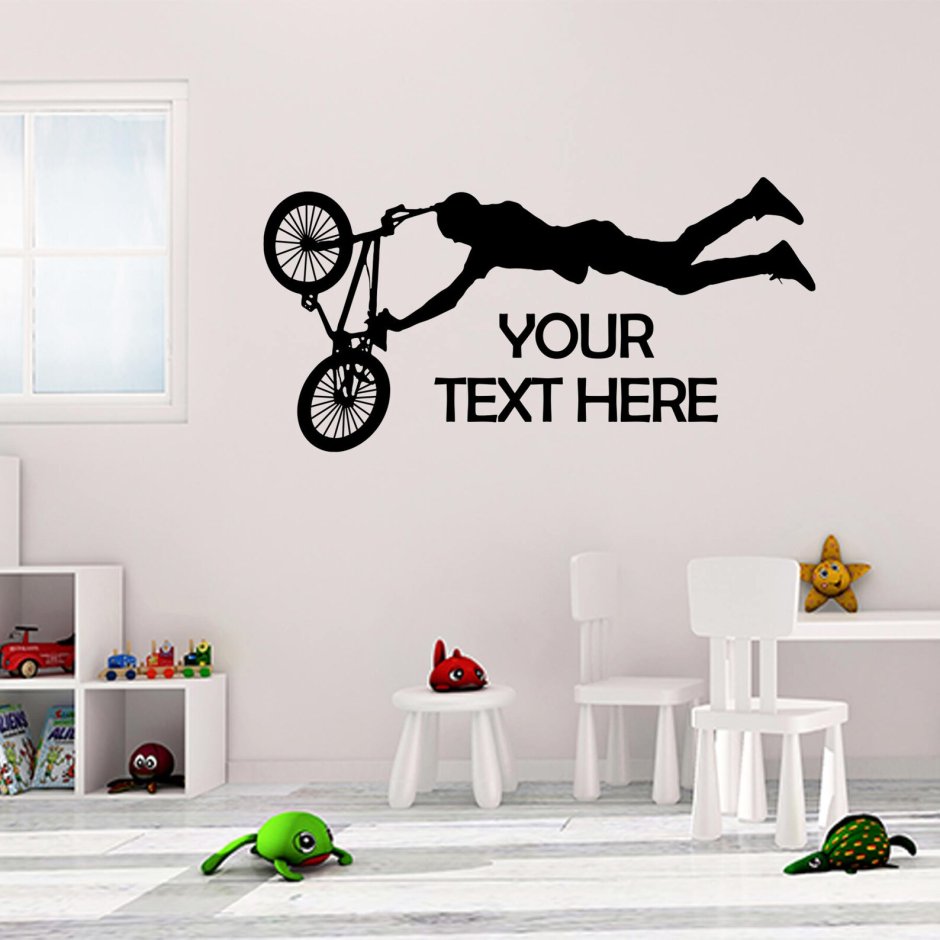 Bike wall painting