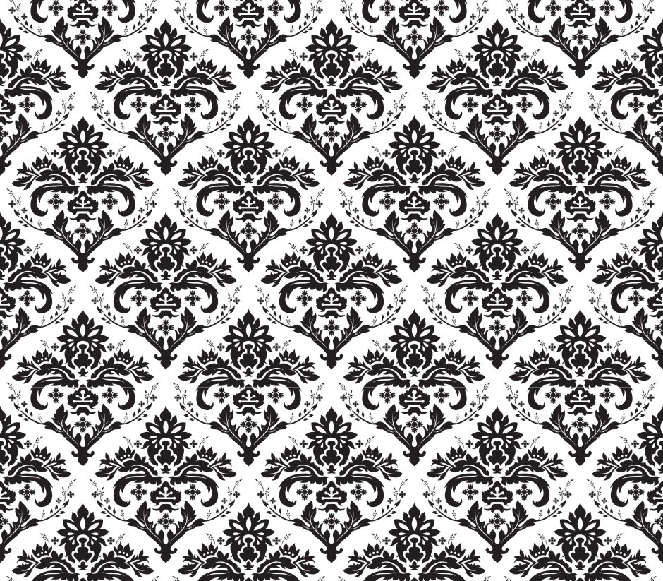 Damask pattern background