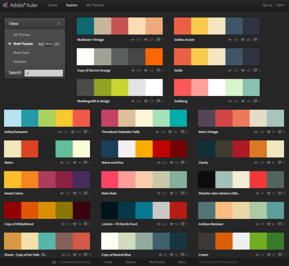 Color Palette — Blender Manual