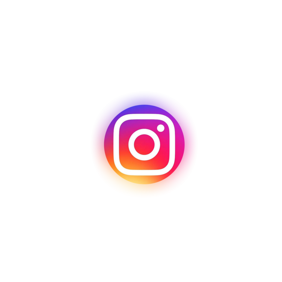 HD Beautiful Aesthetic Neon Instagram Logo Icon PNG | Citypng