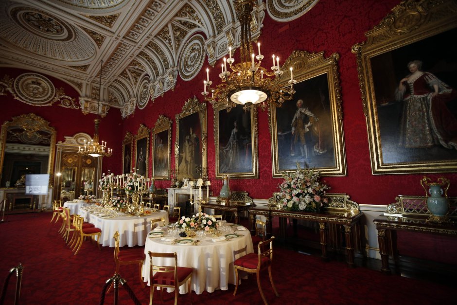Buckingham palace rooms