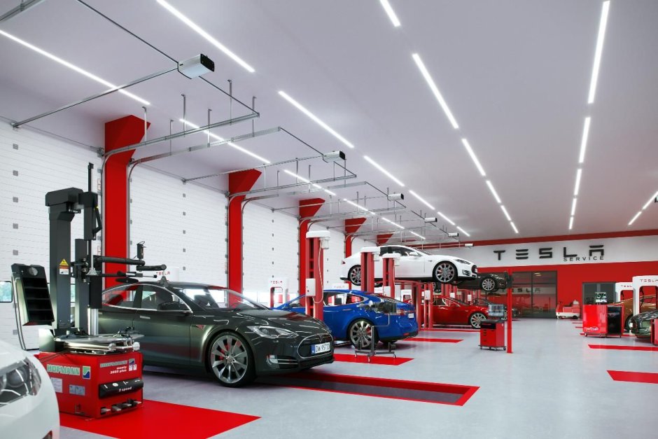 Porsche repair workshop