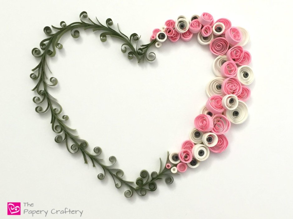 Quilling heart