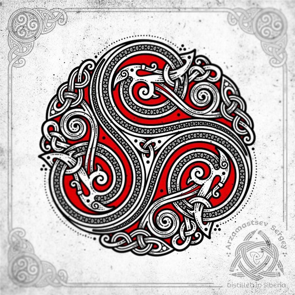 Celtic triskelion